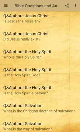 Bible Questions and Answers 2