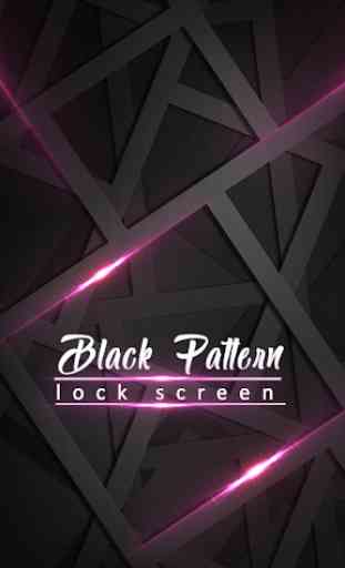 Black Pattern Lock Screen Apps 1