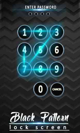 Black Pattern Lock Screen Apps 3