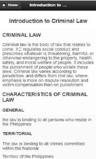 Criminal law 2