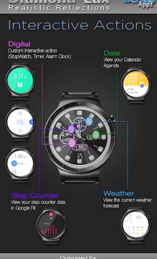 Diamond Lux HD Watch Face Widget & Live Wallpaper 1
