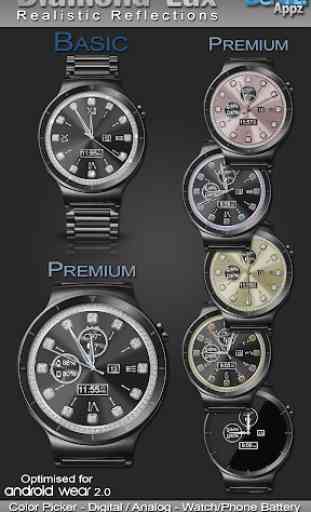 Diamond Lux HD Watch Face Widget & Live Wallpaper 4