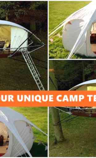 DIY Outdoor Camp Tent 1