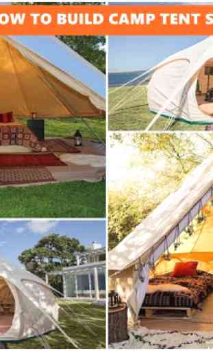DIY Outdoor Camp Tent 2