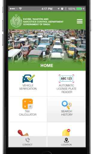 E-Vehicle: Online Verification Excise Sindh 2