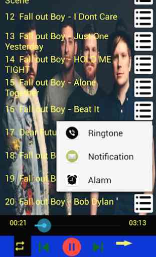 Fall out Boy Ringtones | songs offline 4