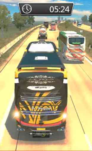 Heavy Bus Uphill Racing 3D - Bus Driving Game 1