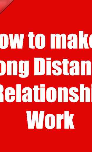 How to make a long distance relationship work 4