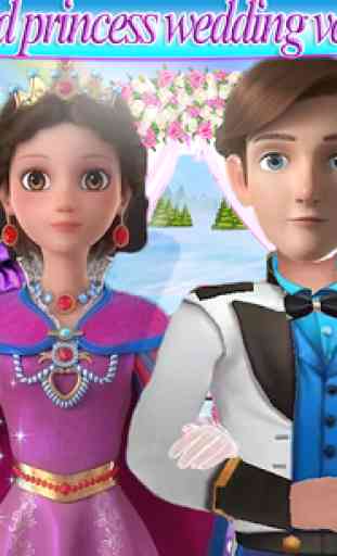 Ice Princess Wedding Salon: Frozen Dress Up 1