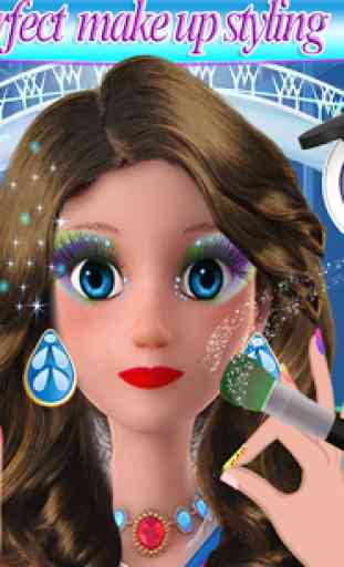 Ice Princess Wedding Salon: Frozen Dress Up 4