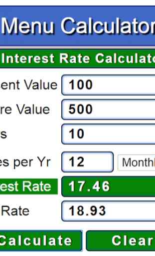Interest Rate Calculator 2