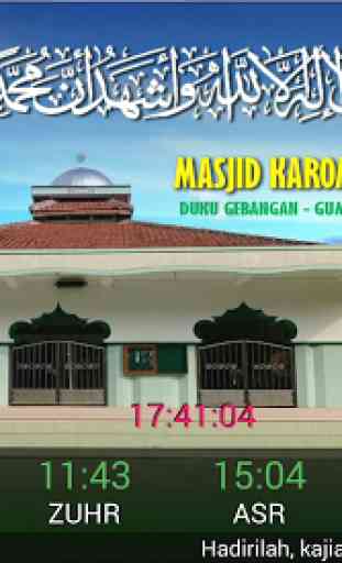 mosqueClock - Mosque Digital Clock 1