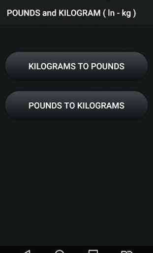 POUNDS and KILOGRAM ( lb - kg ) 1