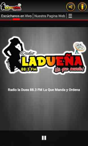 Radio la Dueña 88.3 FM 1