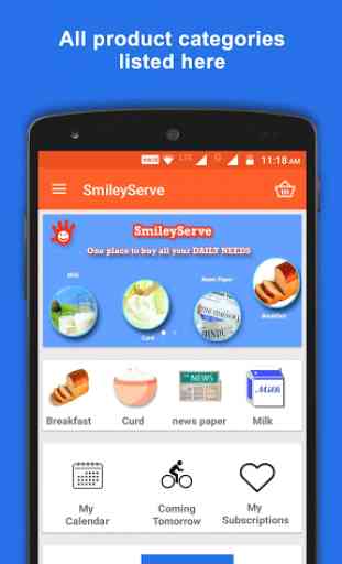 SmileyServe - Daily needs app 1
