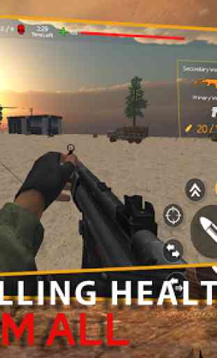 Sniper Commando Shooter : Survival Assault War 4