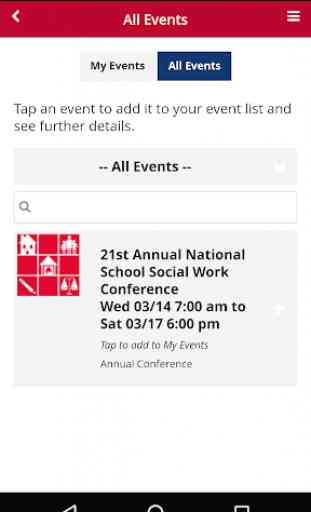 SSWAA Member & Conference App 2