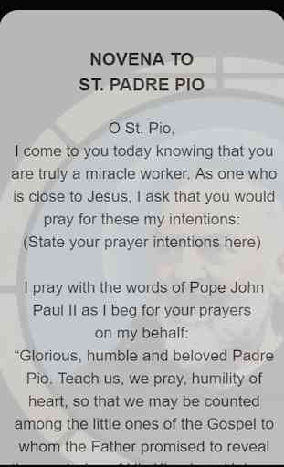 St. Pio Novena Prayers 3