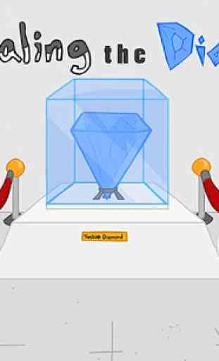 Stickman Stealing the Diamond:Think out of the box 1