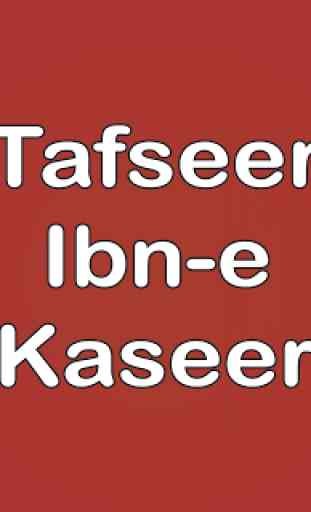 Tafseer Ibn e Kaseer English - Quran Translation 4
