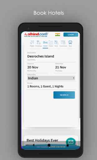 Alhind - Flight Booking App 3