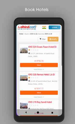 Alhind - Flight Booking App 4