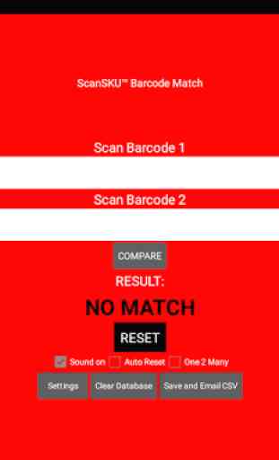 Barcode Match & Comparison Checker Lite 4