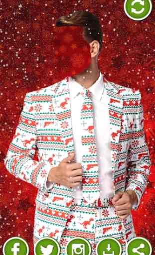 Christmas Dress Up - Santa Claus Photo Suit 4
