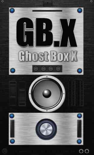 Ghost Box X - GB.X - Paranormal Spirit Box 4