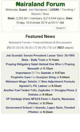 Nairaland - Latest Nigeria News Update 2