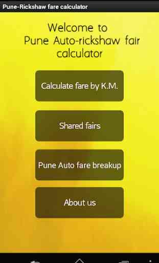 Pune Rickshaw Fare Calculator 1