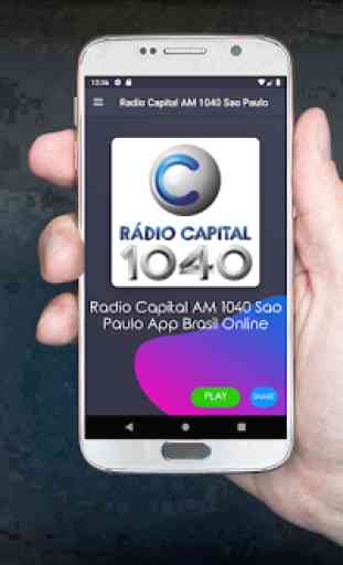 Radio Capital AM 1040 Sao Paulo App Brasil Online 1