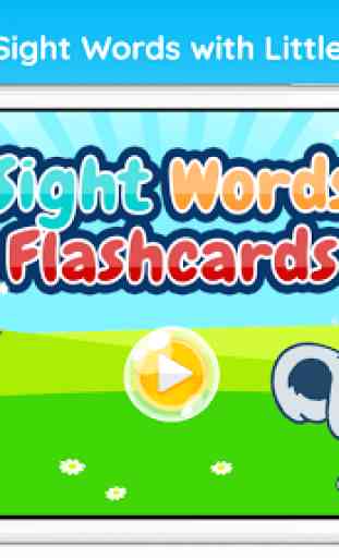 Sight Words Flash Cards Free 1