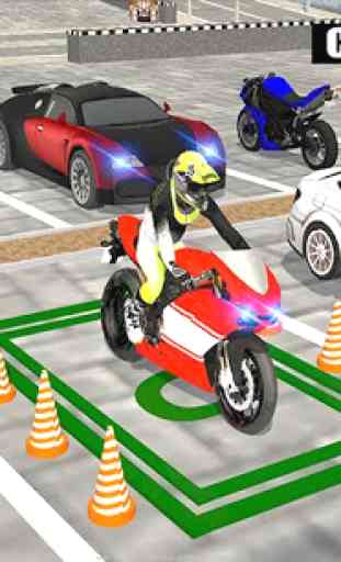 Super Bike Parking-Motorcycle Racing Games 2018 4