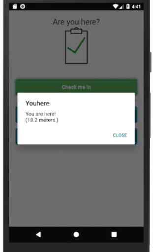 Youhere - GPS-based class attendance 2