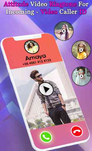 Attitude Video Ringtone For Incoming-Caller ID 4