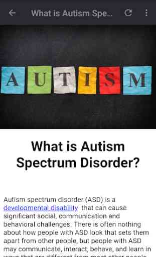 Autism spectrum 4
