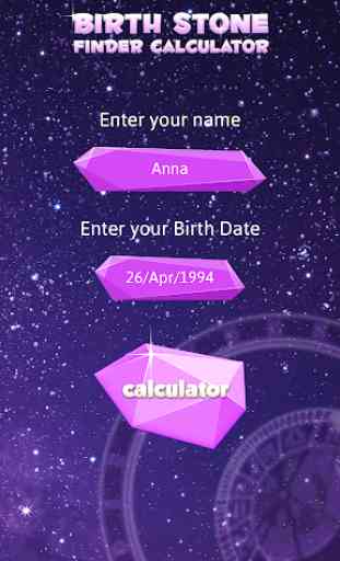 Birth Stone Finder Calculator 4