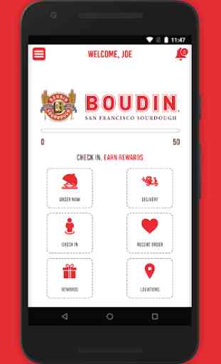 Boudin Bakery - Order, Rewards 3