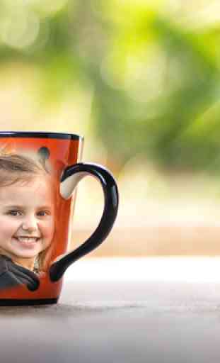 Cup Photo Frames - Photo on Coffee Cup 1