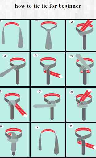 How To Tie Tie For Beginner 2