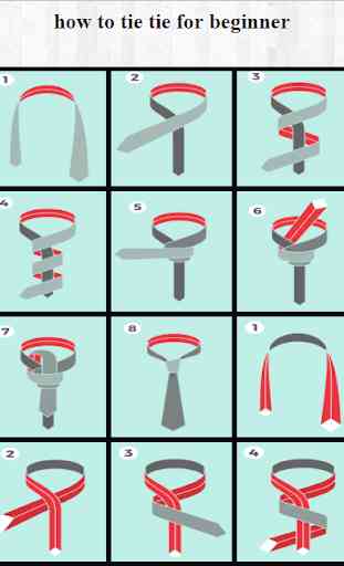 How To Tie Tie For Beginner 3