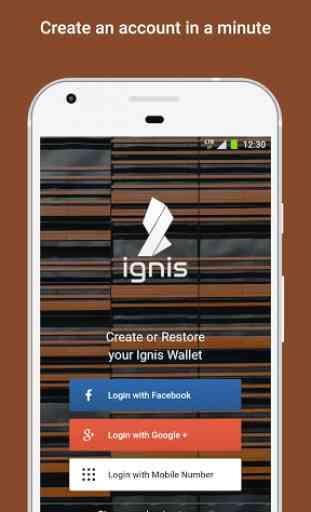 Ignis Wallet. Send & Receive the coin－Freewallet 1
