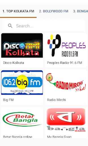 Kolkata FM Radios Stations Calcutta West Bengal FM 4