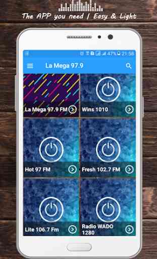 La Mega 97.9 New York App 2