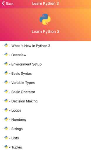Learn Python 3 Programming 2