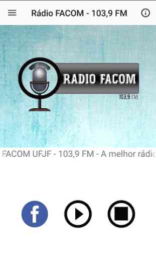 Rádio Facom UFJF 1