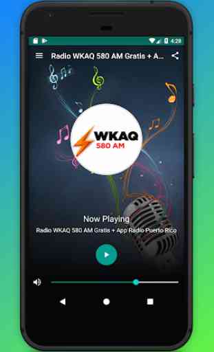 Radio WKAQ 580 AM Live + App Radio Puerto Rico 1