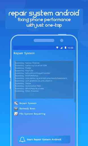 Repair System-Speed Booster (fix problems android) 2