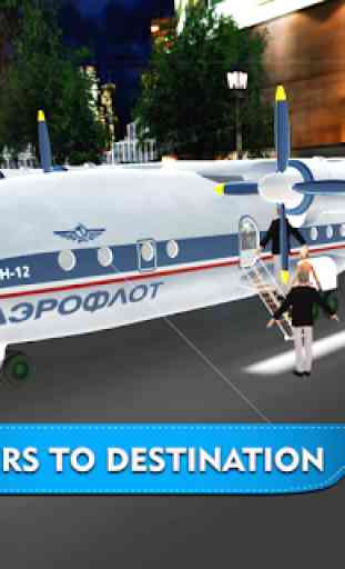 Tourist Airplane Flight Pilot Simulator 2017 3D 2